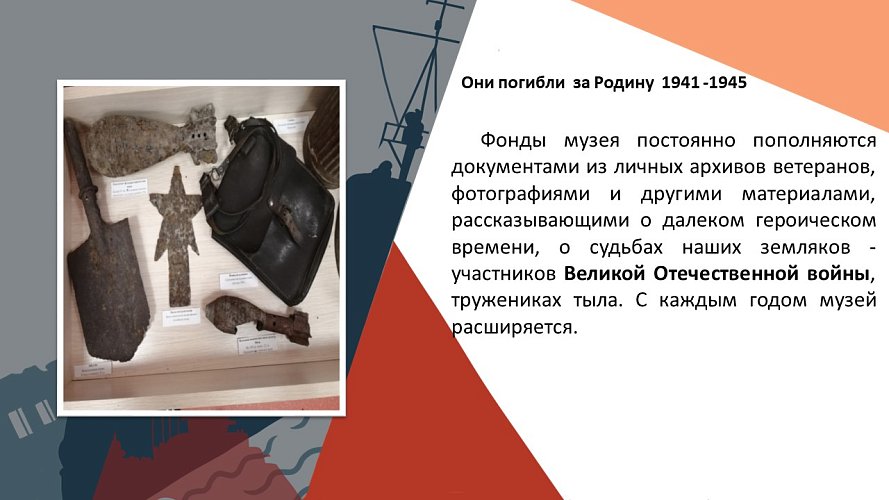 «Они погибли за Родину. 1941-1945 гг.»